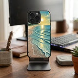 Sunset Beach Vibes Protective Case Compatible with iPhone, Samsung & Google Pixel FX0227