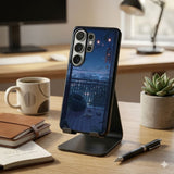 Twinkling Cityscape Protective Case Compatible with iPhone, Samsung & Google Pixel FX0229