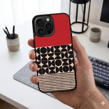Geometric Wall Art Print Protective Case Compatible with iPhone, Samsung & Google Pixel FX0231