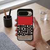 Geometric Wall Art Print Protective Case Compatible with iPhone, Samsung & Google Pixel FX0231