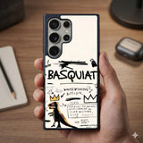 Basquiat Wall Art Protective Case Compatible with iPhone, Samsung & Google Pixel FX0238