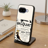 Basquiat Wall Art Protective Case Compatible with iPhone, Samsung & Google Pixel FX0238