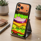 Krabby Patty Protective Case Compatible with iPhone, Samsung & Google Pixel FX0241
