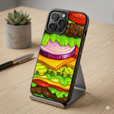 Krabby Patty Protective Case Compatible with iPhone, Samsung & Google Pixel FX0241
