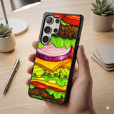 Krabby Patty Protective Case Compatible with iPhone, Samsung & Google Pixel FX0241