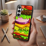Krabby Patty Protective Case Compatible with iPhone, Samsung & Google Pixel FX0241