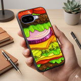 Krabby Patty Protective Case Compatible with iPhone, Samsung & Google Pixel FX0241