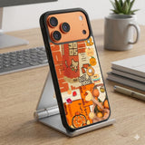 Retro Art Fruits And Beverages Protective Case Compatible with iPhone, Samsung & Google Pixel FX0242
