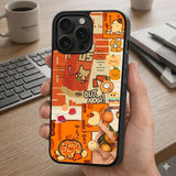 Retro Art Fruits And Beverages Protective Case Compatible with iPhone, Samsung & Google Pixel FX0242