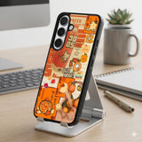 Retro Art Fruits And Beverages Protective Case Compatible with iPhone, Samsung & Google Pixel FX0242
