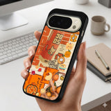 Retro Art Fruits And Beverages Protective Case Compatible with iPhone, Samsung & Google Pixel FX0242