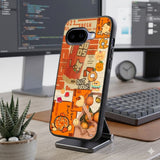 Retro Art Fruits And Beverages Protective Case Compatible with iPhone, Samsung & Google Pixel FX0242