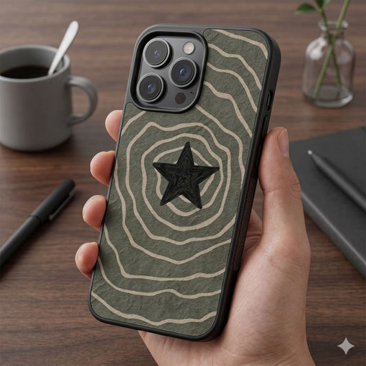 Star Surrounded Protective Case Compatible with iPhone, Samsung & Google Pixel FX0247