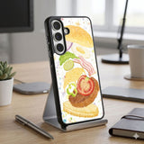 Deconstructed Hamburger Protective Case Compatible with iPhone, Samsung & Google Pixel FX0249