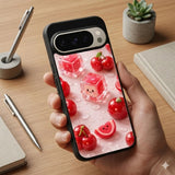 Cherry Jelly Desserts Protective Case Compatible with iPhone, Samsung & Google Pixel FX0252