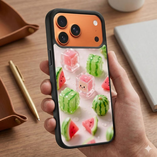 Watermelon Slices Protective Case Compatible with iPhone, Samsung & Google Pixel FX0253