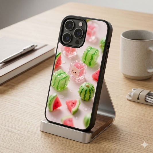 Watermelon Slices Protective Case Compatible with iPhone, Samsung & Google Pixel FX0253