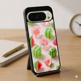 Watermelon Slices Protective Case Compatible with iPhone, Samsung & Google Pixel FX0253