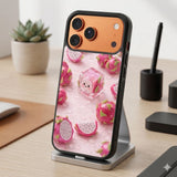 Dragon Fruit Slices Protective Case Compatible with iPhone, Samsung & Google Pixel FX0256