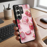 Dragon Fruit Slices Protective Case Compatible with iPhone, Samsung & Google Pixel FX0256