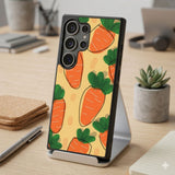 Cute Carrot Protective Case Compatible with iPhone, Samsung & Google Pixel FX0257