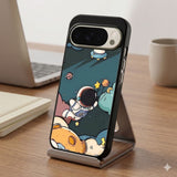 Astronaut Holding Balloons In Space Protective Case Compatible with iPhone, Samsung & Google Pixel FX0261