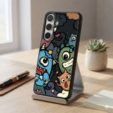 Doodle Style Artwork Protective Case Compatible with iPhone, Samsung & Google Pixel FX0262