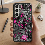 Moldy Neon Style Protective Case Compatible with iPhone, Samsung & Google Pixel FX0263