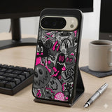 Moldy Neon Style Protective Case Compatible with iPhone, Samsung & Google Pixel FX0263