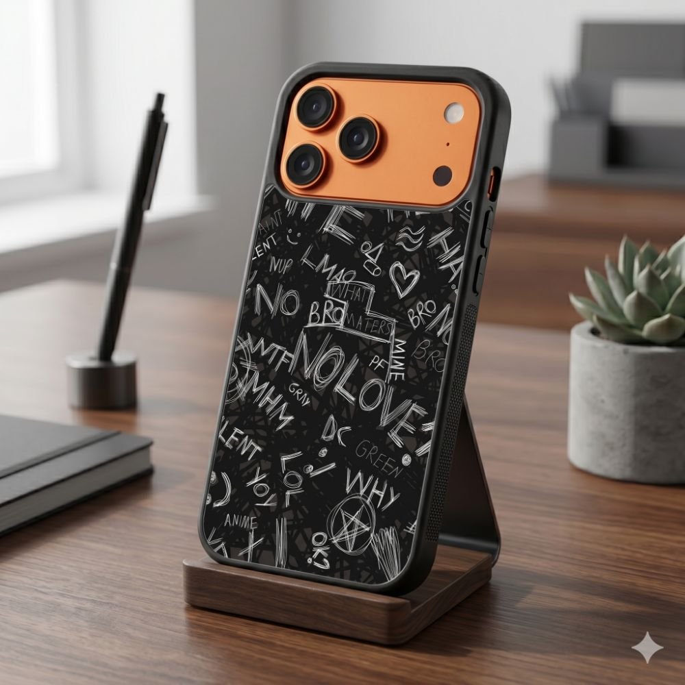 Darkcore Aesthetic Wallpaper Protective Case Compatible with iPhone, Samsung & Google Pixel FX0266