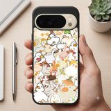 Cute Cartoon Duck Protective Case Compatible with iPhone, Samsung & Google Pixel FX0276