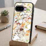 Cute Cartoon Duck Protective Case Compatible with iPhone, Samsung & Google Pixel FX0276
