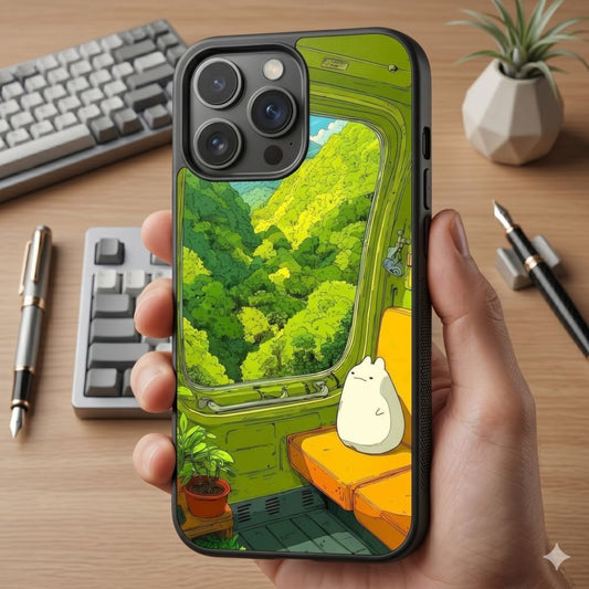 View Outside The Train Window Protective Case Compatible with iPhone, Samsung & Google Pixel FX0282