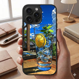 Iced Drink With A Lemon Slice Protective Case Compatible with iPhone, Samsung & Google Pixel FX0285
