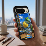 Iced Drink With A Lemon Slice Protective Case Compatible with iPhone, Samsung & Google Pixel FX0285