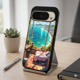 The Ocean View Protective Case Compatible with iPhone, Samsung & Google Pixel FX0286