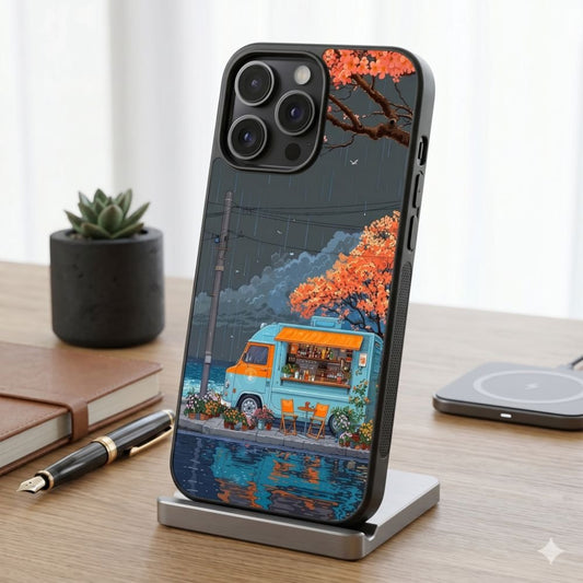 Vibrant Food Truck Protective Case Compatible with iPhone, Samsung & Google Pixel FX0291