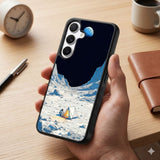 Astronaut Camping Protective Case Compatible with iPhone, Samsung & Google Pixel FX0296
