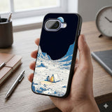 Astronaut Camping Protective Case Compatible with iPhone, Samsung & Google Pixel FX0296