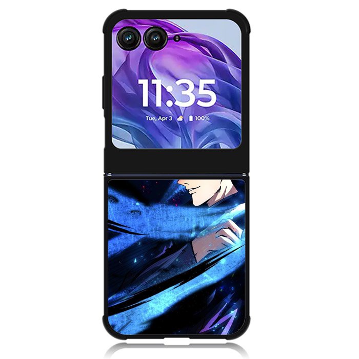 jujutsu kaisen gojo satoru Motorola Moto Razr 2024 , Moto Razr 50 Case