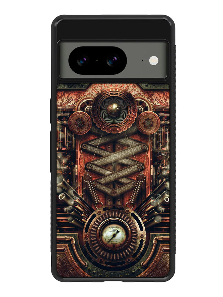 steampunk Google Pixel 8a Case
