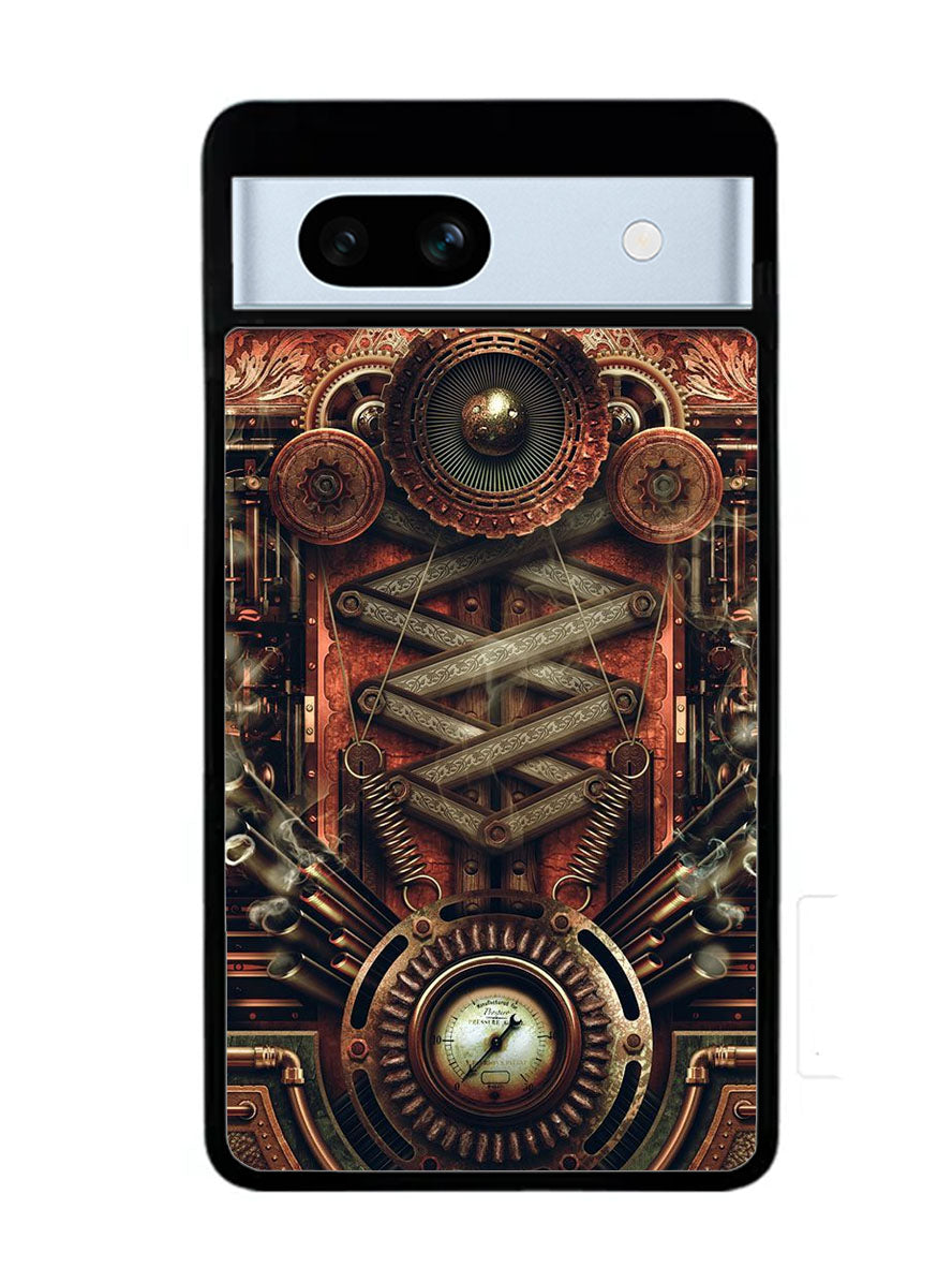 steampunk Google Pixel 7A Case
