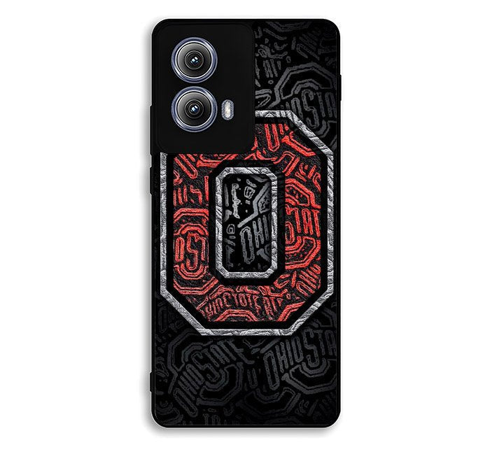 ohio state logo 3rd Motorola Moto Edge 2024 Case FE6382