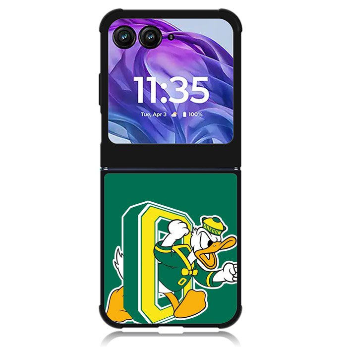 Oregon Ducks Logo 4th Motorola Moto Razr 2024 , Moto Razr 50 Case