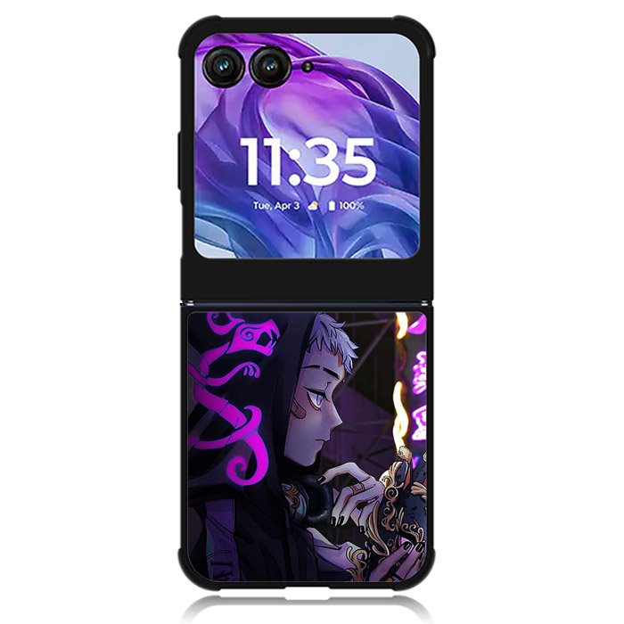 anime tokyo revengers mitsuya Motorola Moto Razr 2024 , Moto Razr 50 Case