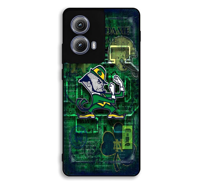 notre dame fighting irish 3rd Motorola Moto Edge 2024 Case FE0273