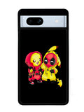 Pikachu Pokemon And Deadpool Google Pixel 7A Case
