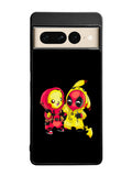 Pikachu Pokemon And Deadpool Google Pixel 7 Pro Case