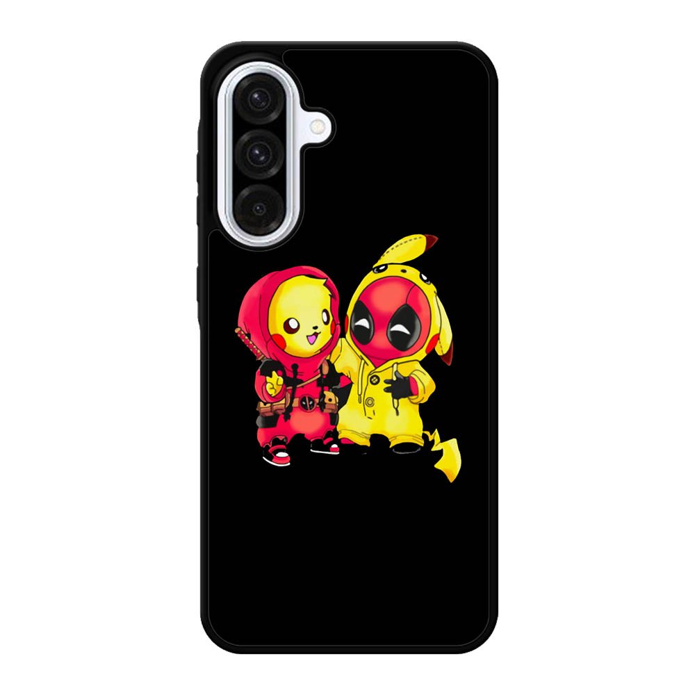 Pikachu Pokemon And Deadpool Samsung Galaxy A56 Case FE0097