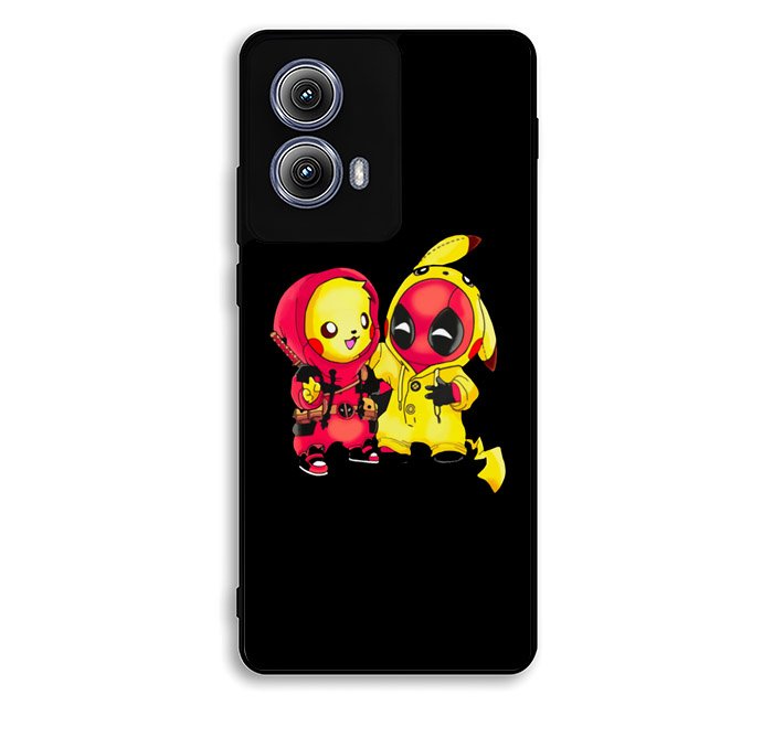 Pikachu Pokemon And Deadpool Motorola Moto Edge 2024 Case FE6221